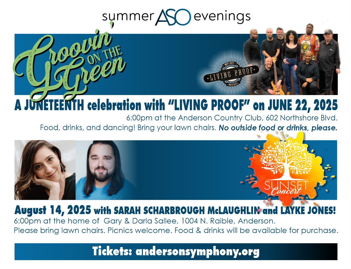 ASO SUMMER EVENINGS CONCERT POSTCARD (SIDE A)